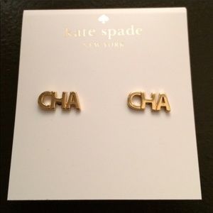 ISO (In Search Of) - Kate Spade Cha Stud Earrings